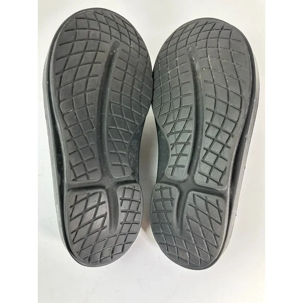 OOFOS OOahh Recovery Slides Black Slip On Sandals Mens Size 11 Women’s 13 Unisex